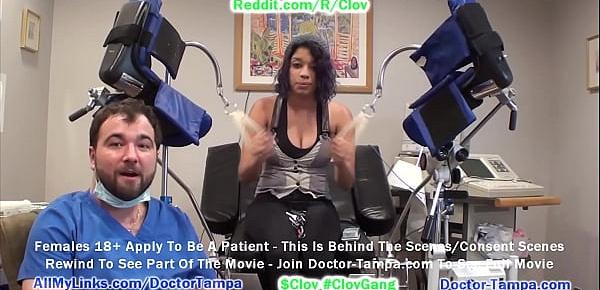  $CLOV - Become Doctor Tampa & Give Breast & Gyno Exam To Large Tit Dominican Phoenix Rose As Part Of Her University Physical @ GirlsGoneGyno.com